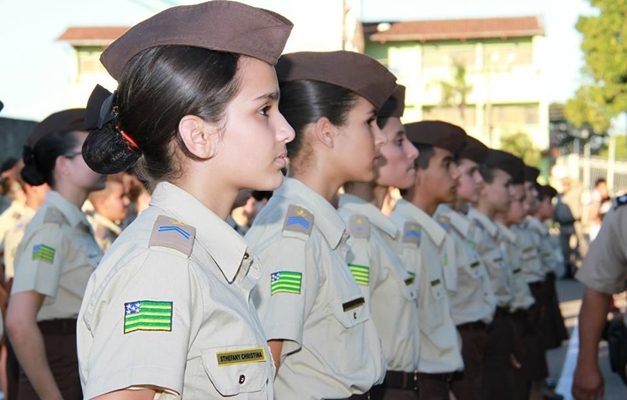 Colégio militar amplia unidades e dobra número de alunos em Goiás