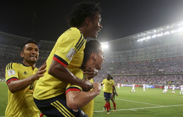 Colômbia empata e conquista vaga na Copa do Mundo; Peru disputa repescagem