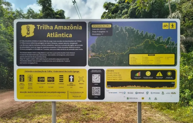 Com 468 km, Trilha Amazônia Atlântica será inaugurada na COP30