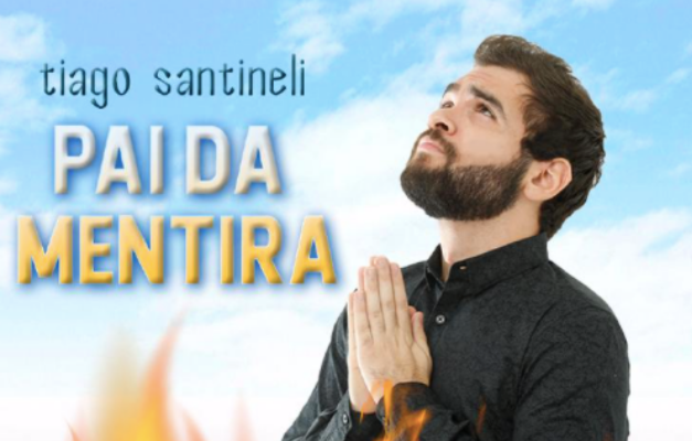 Comediante Tiago Santineli apresenta "O Pai da Mentira" em Goiânia 