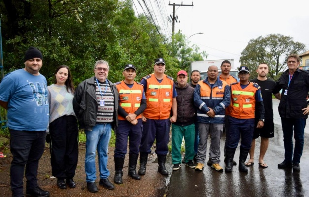 Comitiva de servidores e doações da Prefeitura de Goiânia chegam ao RS