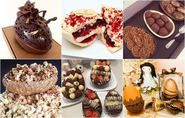 Confira as confeitarias de Goiânia que oferecem ovos de Páscoa gourmet