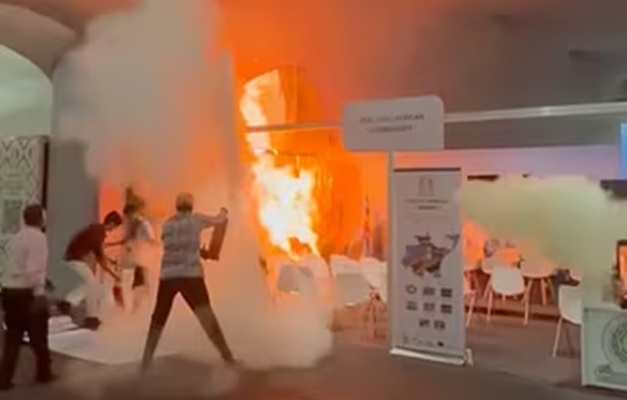 COP-30: incêndio atinge pavilhão em área da Cúpula do Clima em Belém