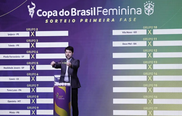 Copa do Brasil Feminina tem confrontos da primeira fase definidos