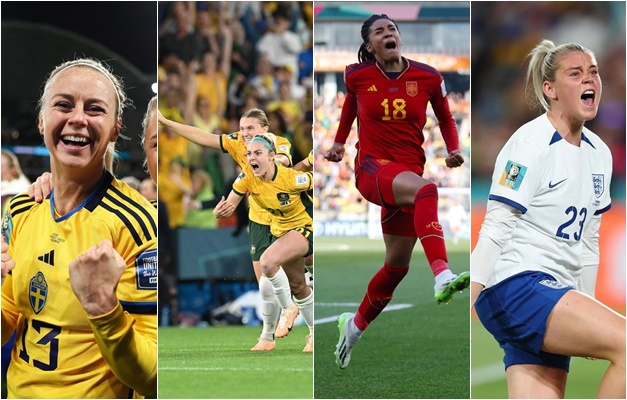 Copa do Mundo feminina de 2023 terá campeã inédita; conheça as semifinalistas