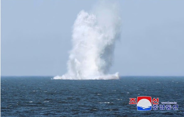 Coreia do Norte testou drone marítimo com armas nucleares em resposta a  exercícios dos EUA e aliados