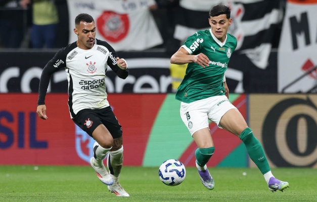 Corinthians derrota o Palmeiras no primeiro jogo das oitavas da Copa do Brasil