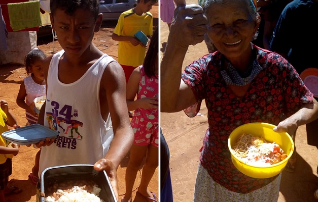 Cozinhas comunitárias em Goiânia ajudam famílias afetadas pela pandemia 