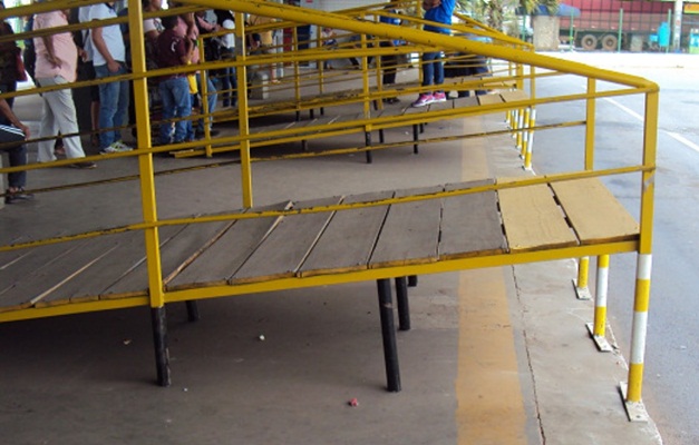 Crea-GO pede a retirada das rampas de embarque do Terminal Vera Cruz