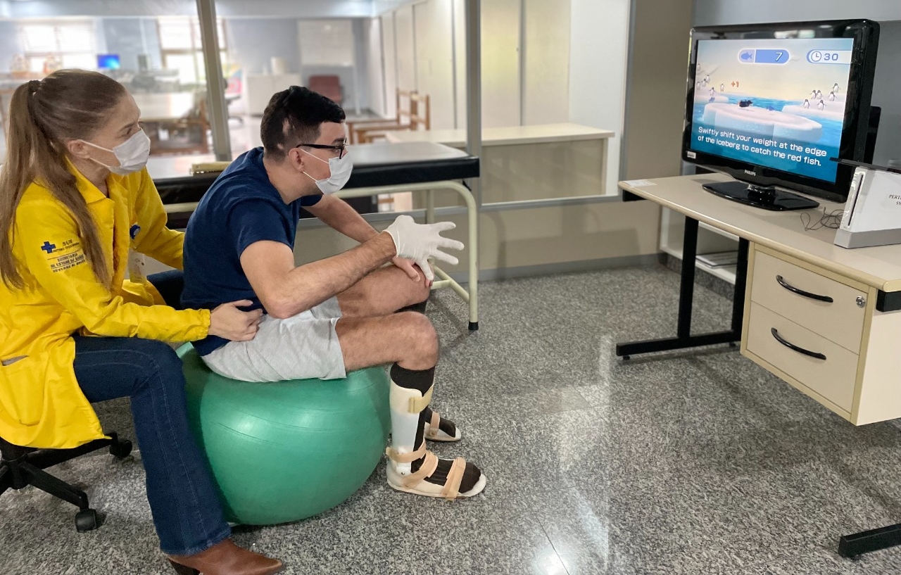Crer adota 'gameterapia' na reabilitação de pacientes em Goiânia 