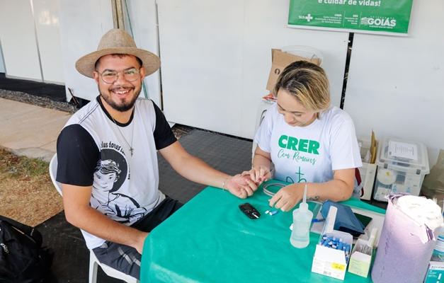 Crer leva serviços de saúde aos romeiros na Festa do Divino Pai Eterno