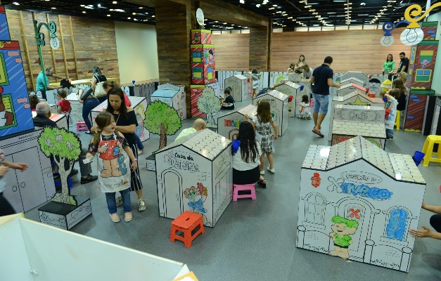 Turma da Mônica chega para férias em shopping de Goiânia com