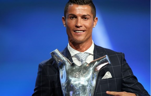 Cristiano Ronaldo é eleito melhor jogador da Europa pela Uefa pela 2ª vez