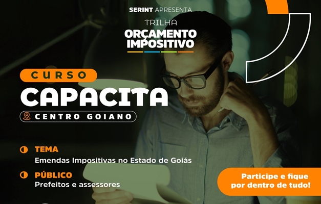 Curso sobre Emendas Impositivas capacita gestores públicos em Goiás
