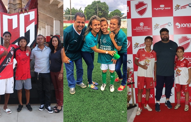 Da base ao profissional: pais ajudam a moldar carreira dos filhos no futebol