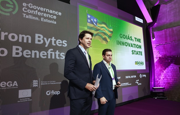 Daniel Vilela apresenta avanços de Goiás em tecnologia e inovação na Estônia