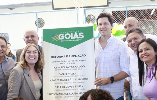 Daniel Vilela entrega a reconstrução e reforma de três escolas em Planaltina