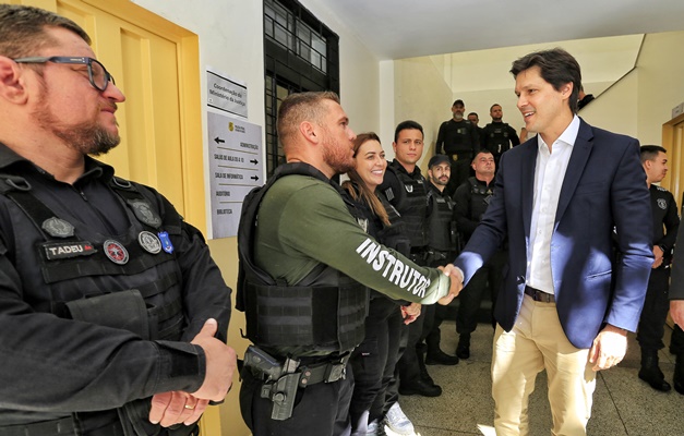 Daniel Vilela inaugura Escola de Governo da Polícia Penal em Goiânia