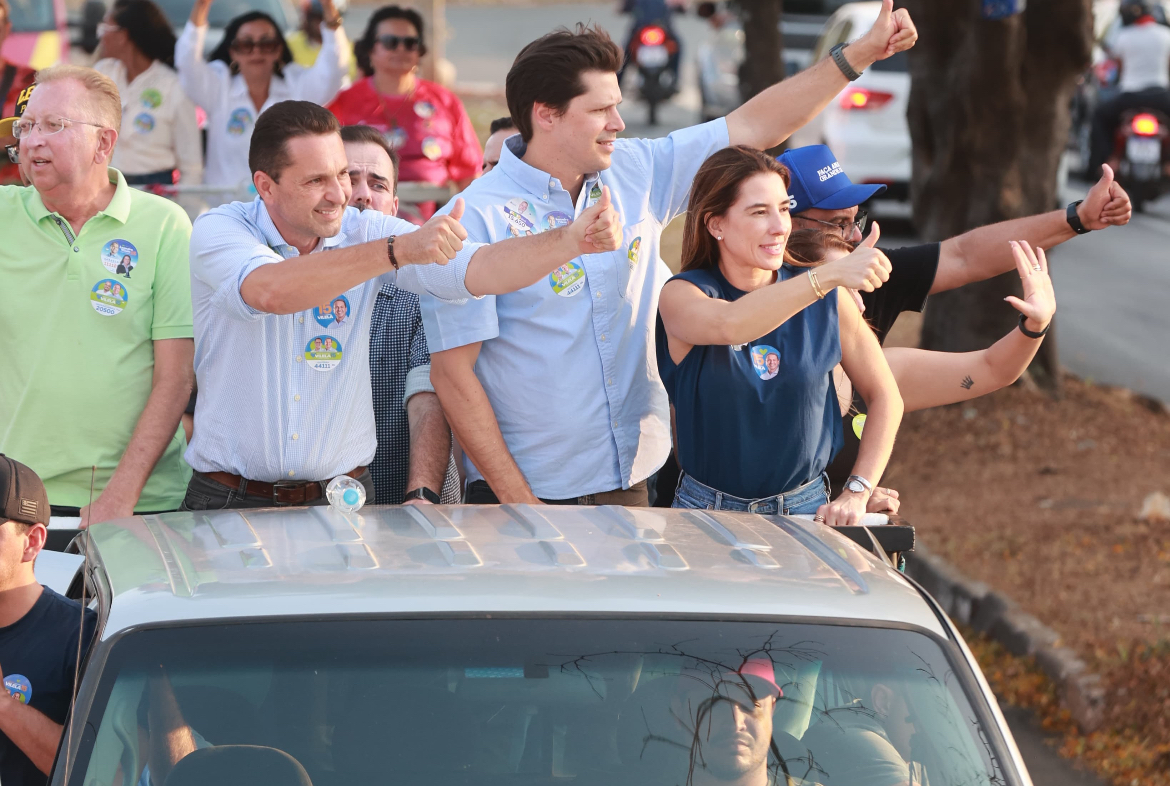 Daniel Vilela participa de atos de campanha de aliados em Aparecida e Guapó