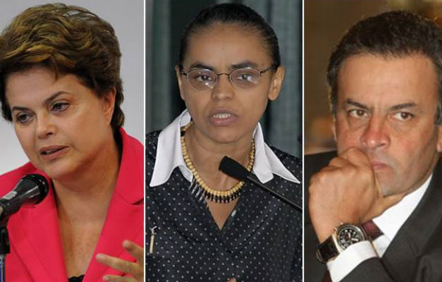 Datafolha: Dilma e Marina estão empatadas com 34%; Aécio tem 15%