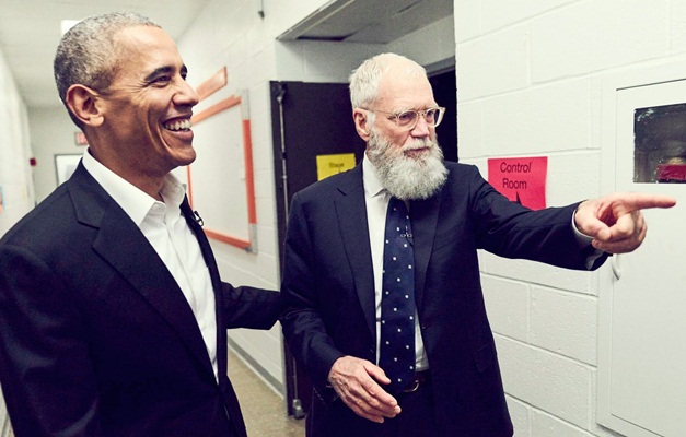 David Letterman estreia talk show com convidados super famosos
