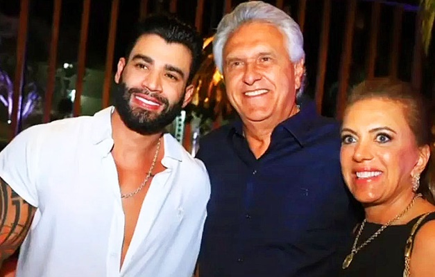 De férias, Caiado viaja para Grécia a convite do cantor Gusttavo Lima