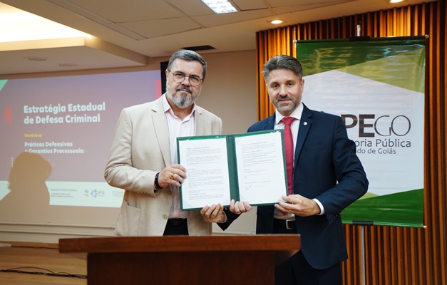 Defensoria e OAB-GO assinam protocolo em prol da defesa criminal em Goiás 