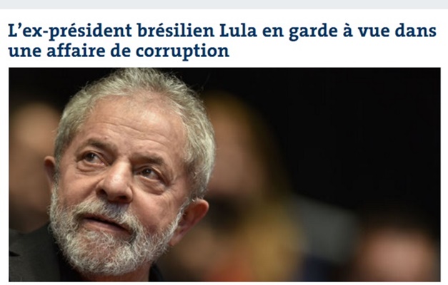 Depoimento de Lula à PF repercute na mídia internacional
