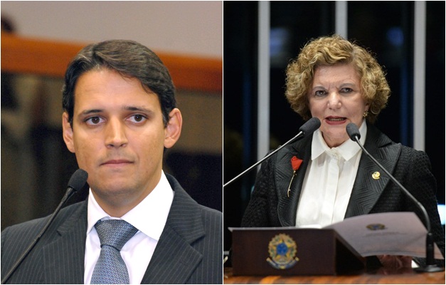 Deputado Thiago Peixoto e senadora Lúcia Vânia trocam farpas no Twitter