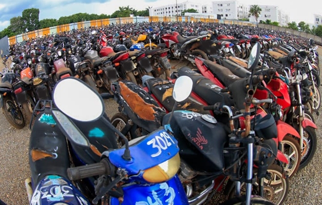 Detran leiloa cerca de 15 mil veículos em Goiás de 27 a 29 de julho