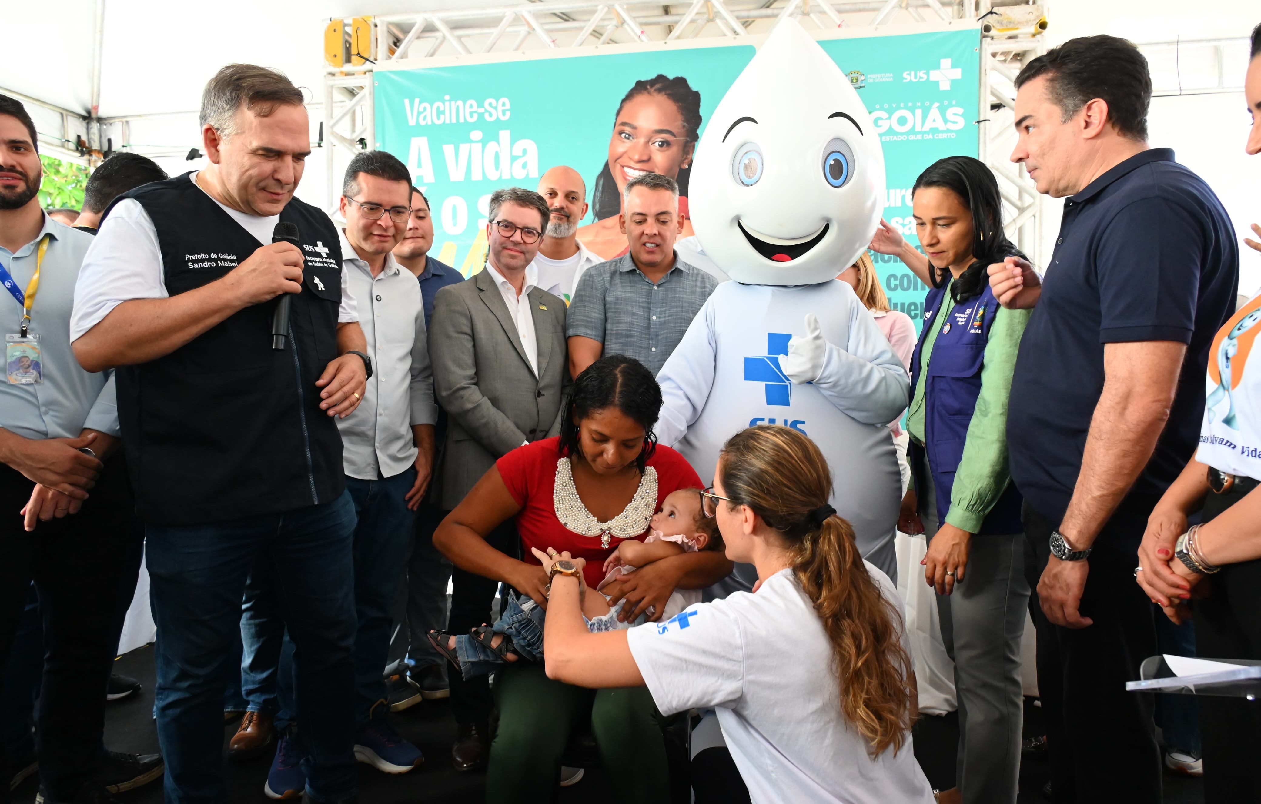 Dia D de vacinação contra gripe marca 40ª edição de mutirão em Goiânia