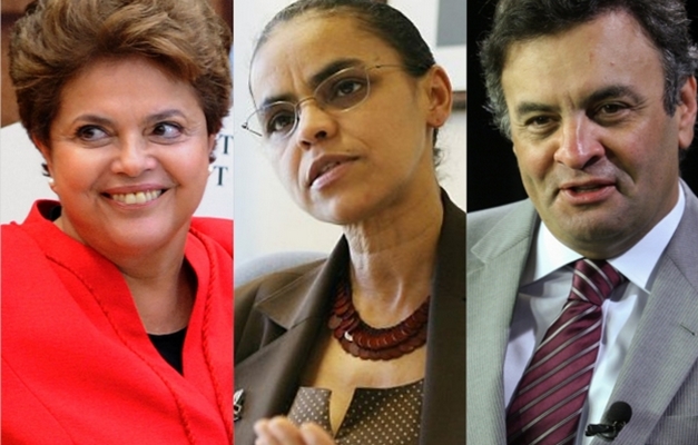 Dilma tem 36%, Marina, 27%, e Aécio, 15%, diz Vox Populi