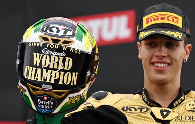 Diogo Moreira é campeão da Moto2 e Caiado manda recado: "Te espero em Goiás"