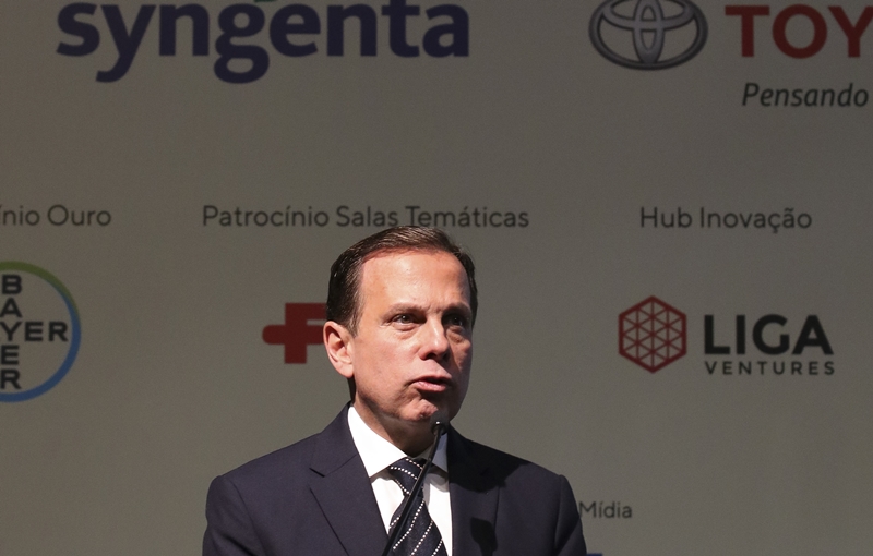 Doria visita Trindade e Goiânia sem confirmar entrevista coletiva