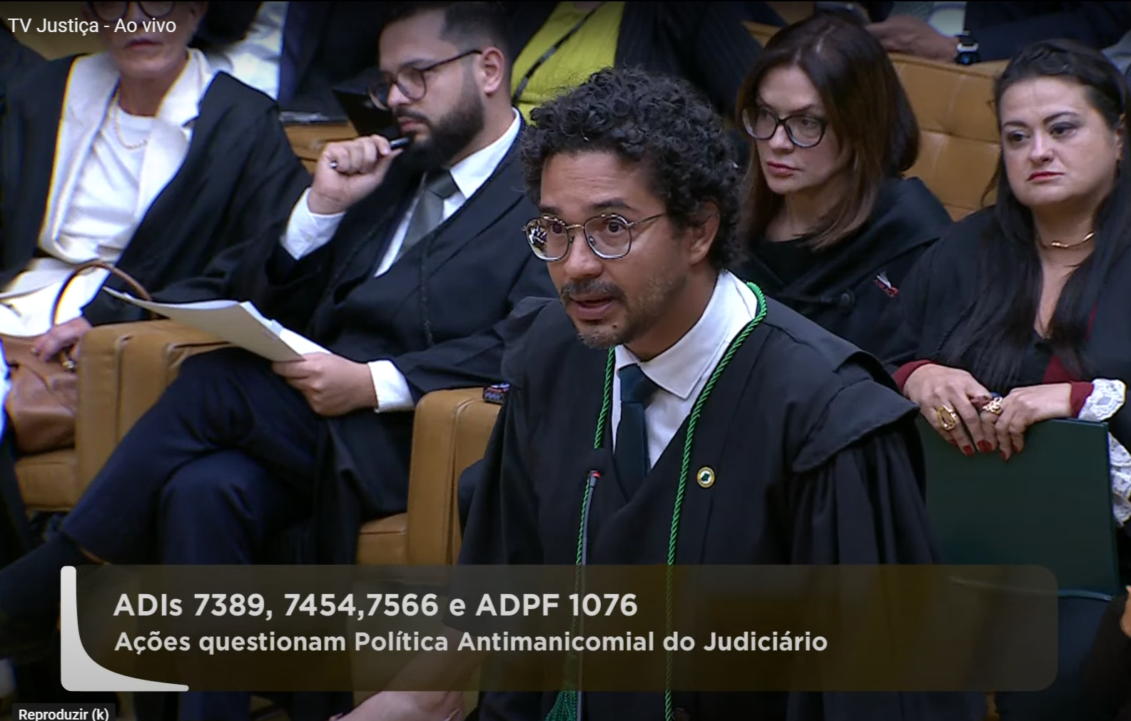 DPE faz sustentação oral em Plenário do STF sobre Política Antimanicomial 