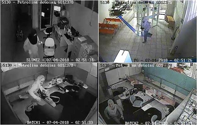 Dupla que roubava banco morre durante troca de tiros com a PM em Petrolina