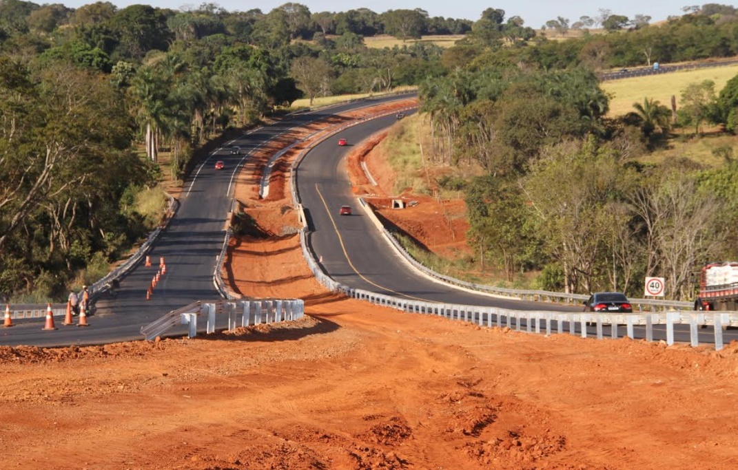 Duplicação da GO-010 entre Goiânia e Senador Canedo chega a 70% de conclusão