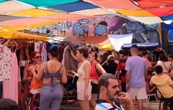 Edição junina do Encontro de Brechós movimenta o Centro de Goiânia