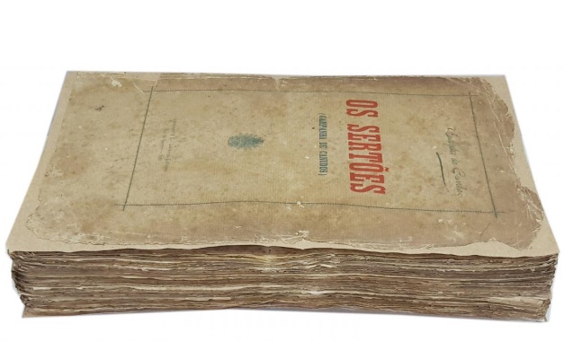 Edição rara de 'Os sertões' é livro mais caro vendido no Brasil
