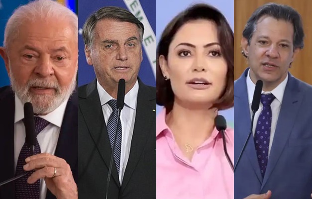 Eleições 2026: Lula tem 47%, Bolsonaro 39%, Michelle 33% e Haddad 32%, aponta Genial/Quaest