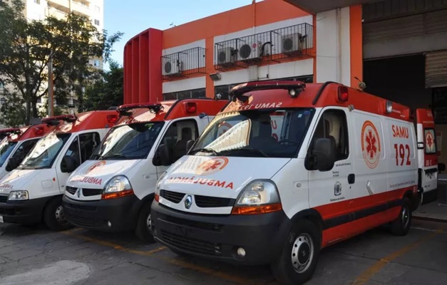 Em caráter emergencial, Saúde de Goiânia aluga 22 ambulâncias para o Samu