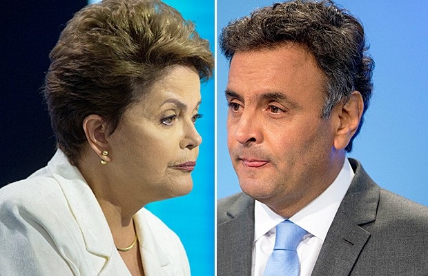 Em debate na Record, Aécio e Dilma discutem corrupção e programas sociais