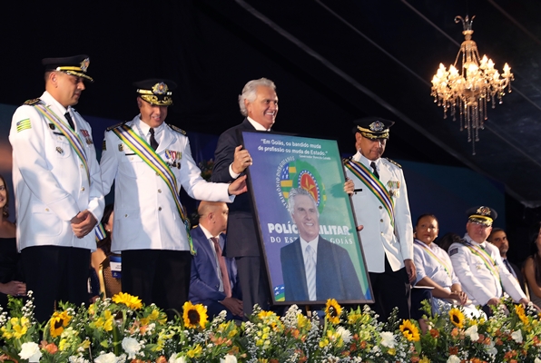 Em solenidade, PM de Goiás comemora 167 anos de fundação; veja como foi