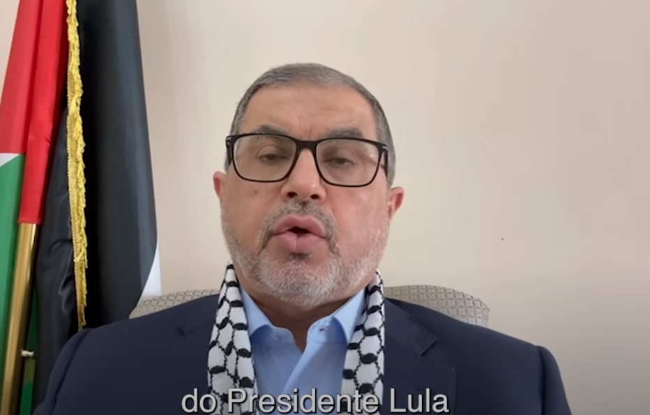 Em vídeo, líder do grupo terrorista Hamas agradece apoio de Lula à Palestina