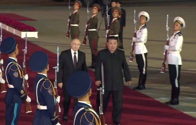 Em visita à Coreia do Norte, Putin anuncia acordo para reforçar laços com o país