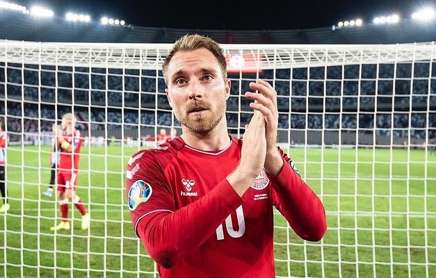 Eriksen fala pela 1ª vez após desmaio: 'Obrigado a todos, não vou desistir'