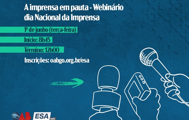 ESA-GO discute papel do jornalismo no Dia Nacional da Imprensa