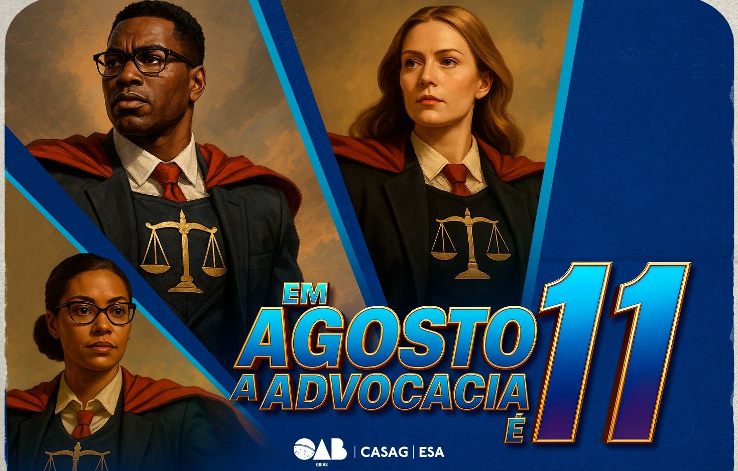 ESA-GO lança nova edição do "Agosto é 11" com uso de Inteligência Artificial