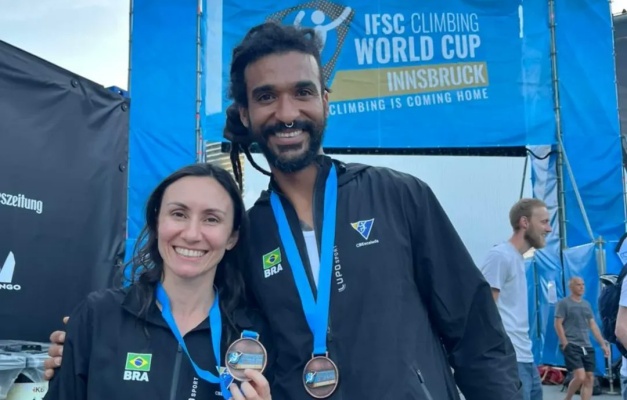 Escalada paralímpica: Brasil garante dois bronzes em Copa do Mundo