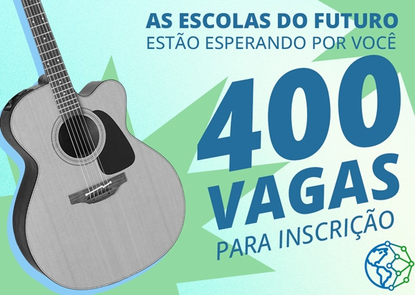 Escolas do Futuro de Goiás abrem 400 novas vagas para qualificação musical